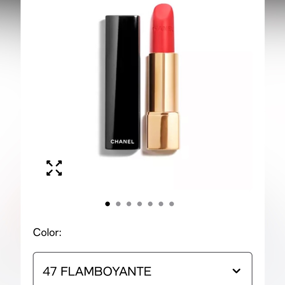 CHANEL Rouge Allure Velvet 47 Flamboyant Lipstick NWT